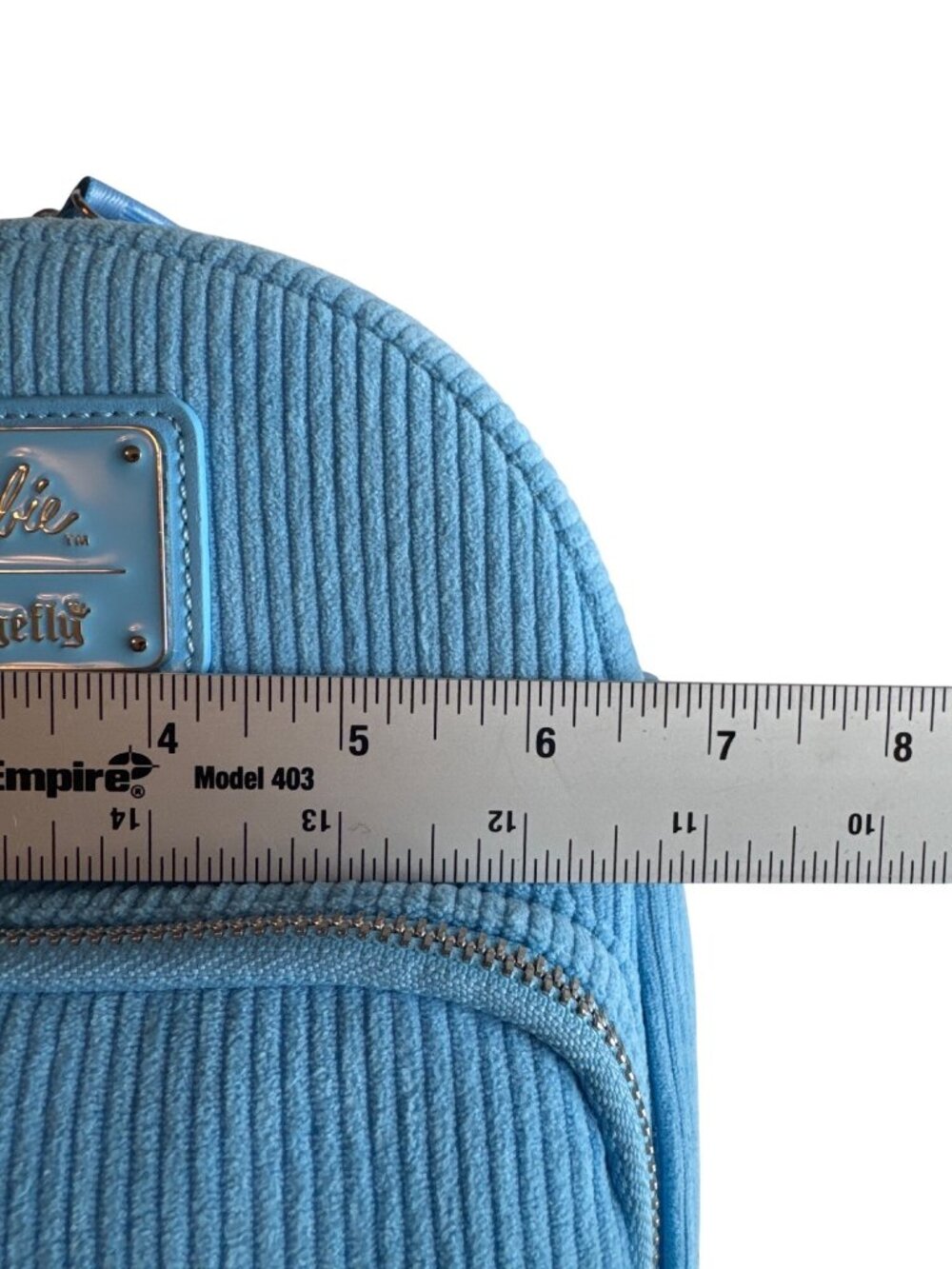 Loungefly Barbie Ken Mini Backpack Corduroy Blue Convertible Crossbody NWT - Picture 10 of 16